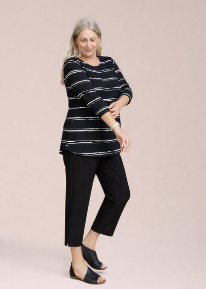 Go To Classic T Relax, 3/4 Sleeve, Print