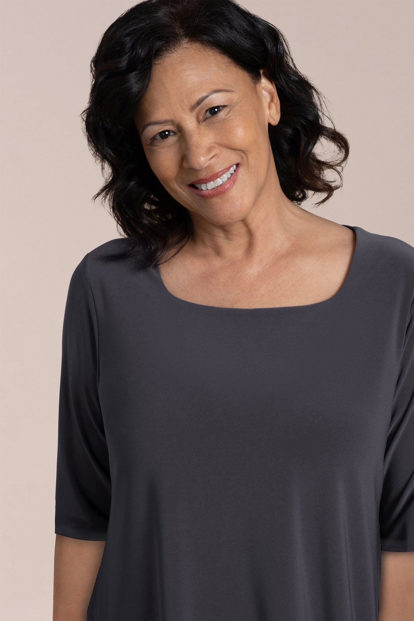 Soft Square Neck Top