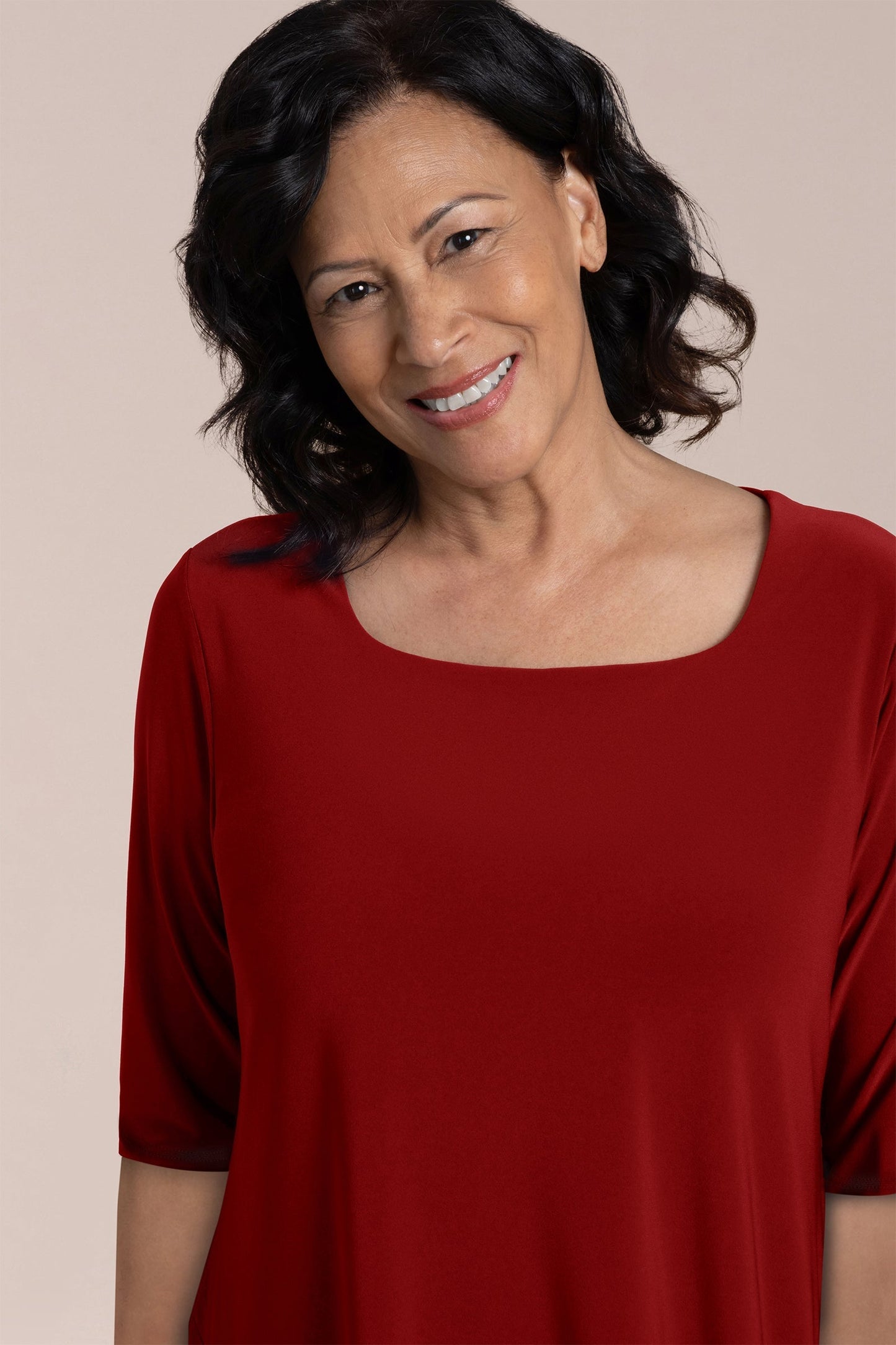 Soft Square Neck Top