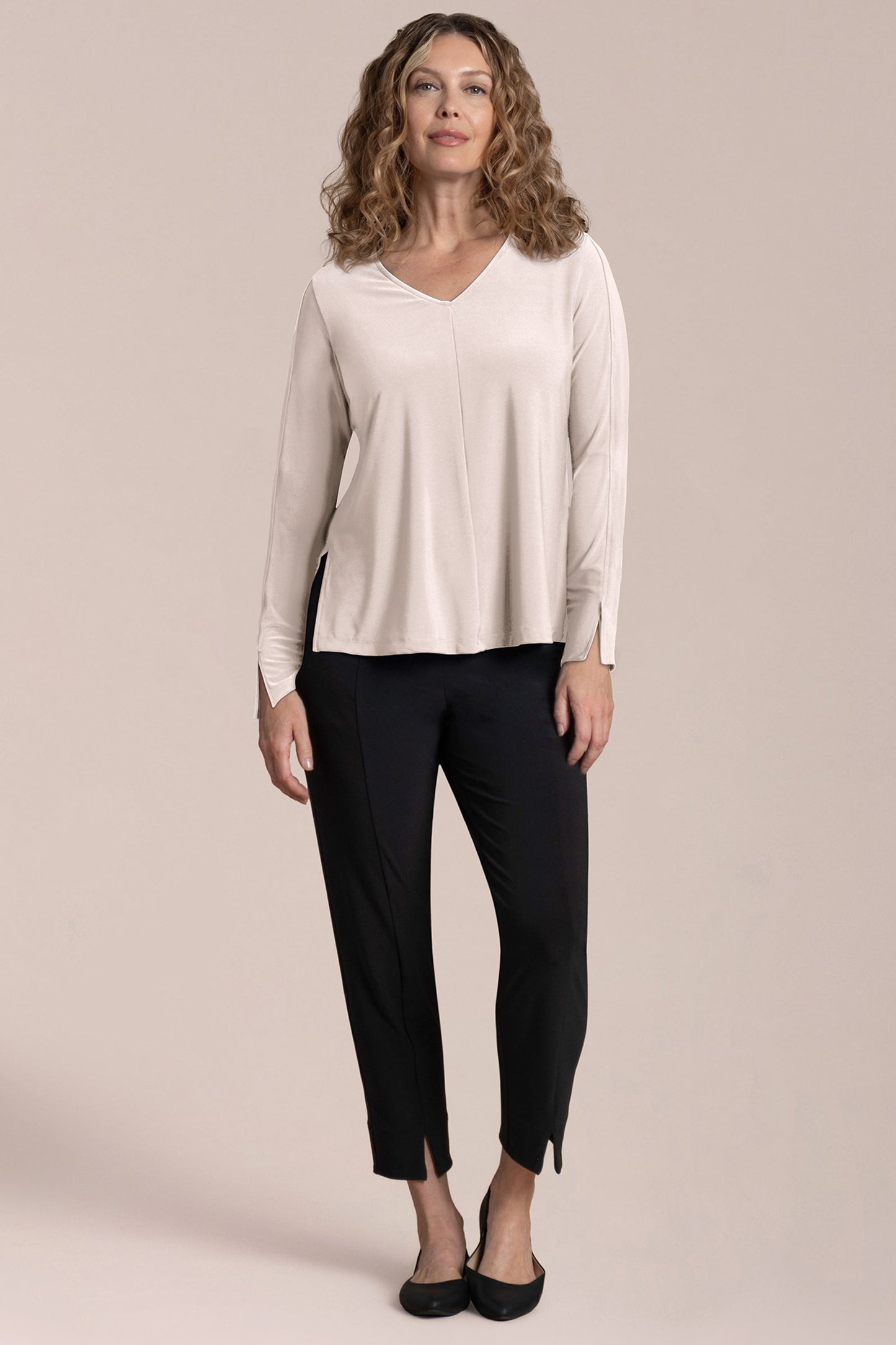 Suitable Split Sleeve Top