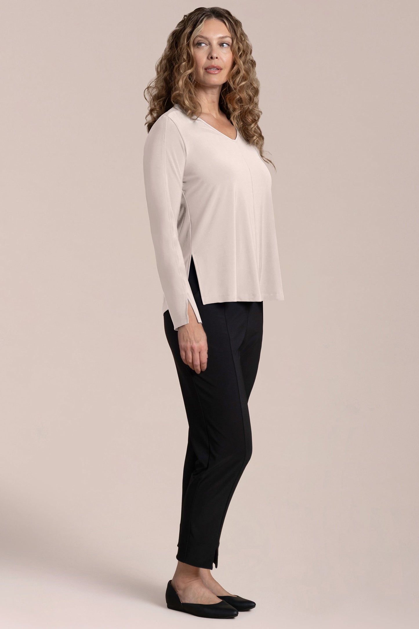 Suitable Split Sleeve Top
