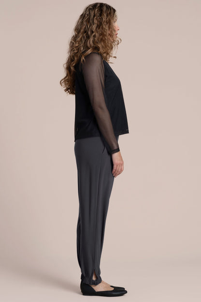 Barely Mock Neck Top