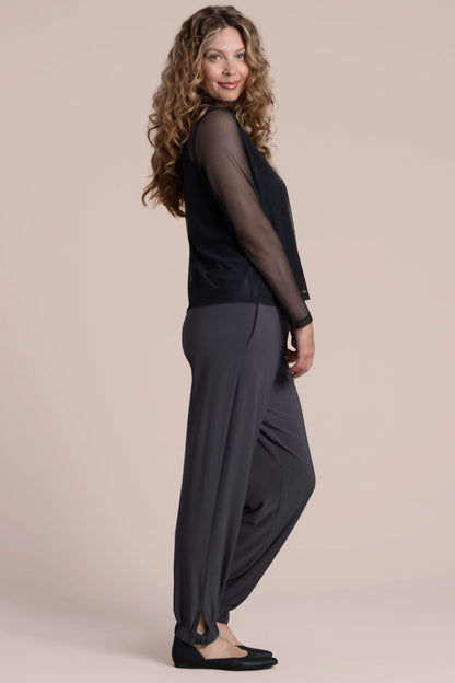 Barely Mock Neck Top