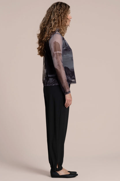 Barely Mock Neck Top