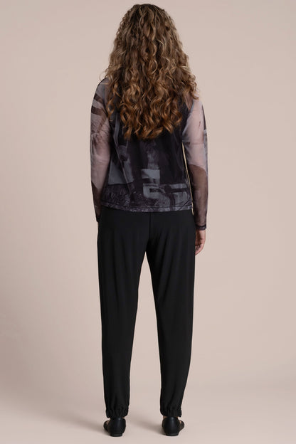 Barely Mock Neck Top