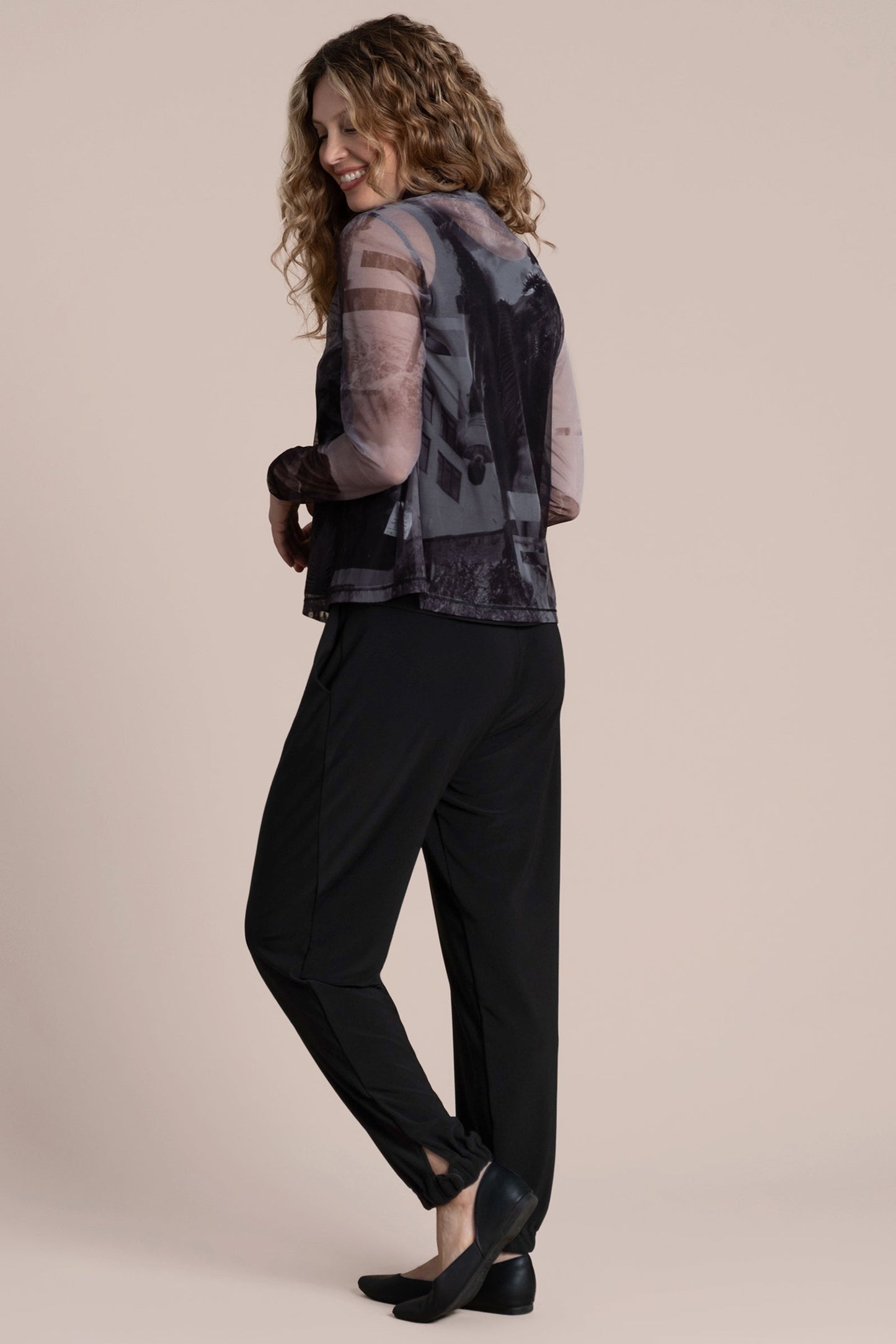 Barely Mock Neck Top