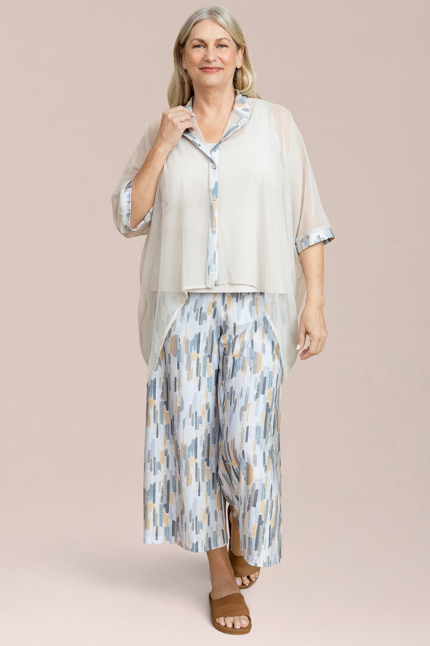 Barely Serena Shirt Print Jersey