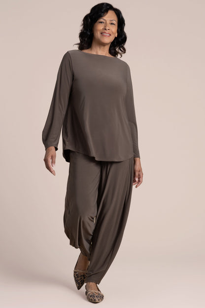 Barrel Sleeve Top