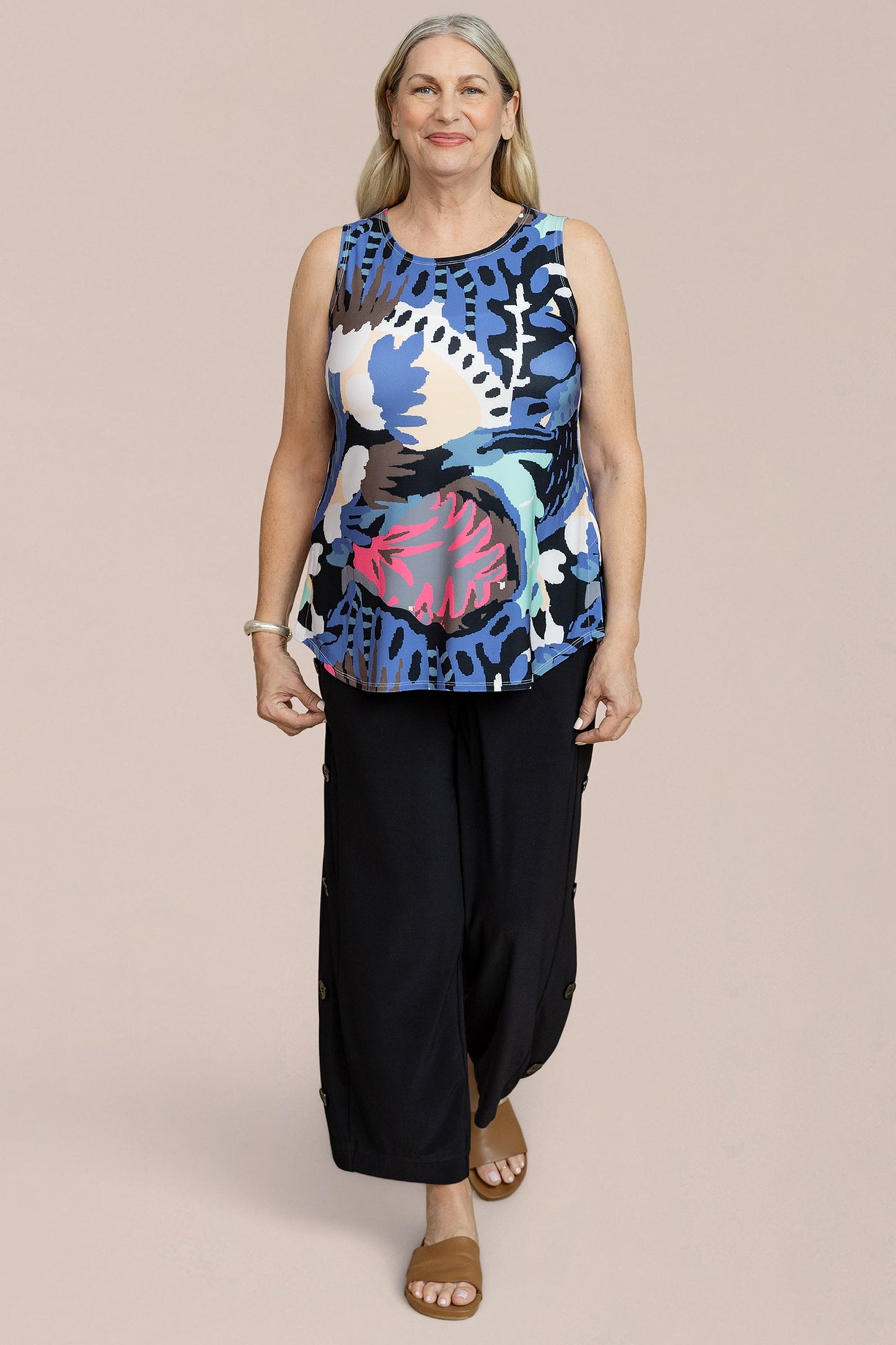 Buttoned Up Lantern Pant
