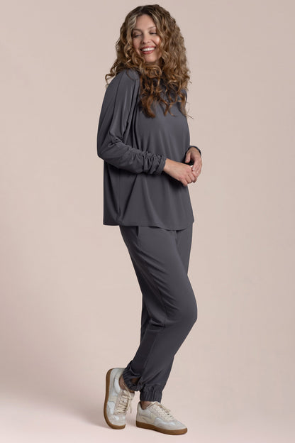 Echo Slouch Turtle Neck Top