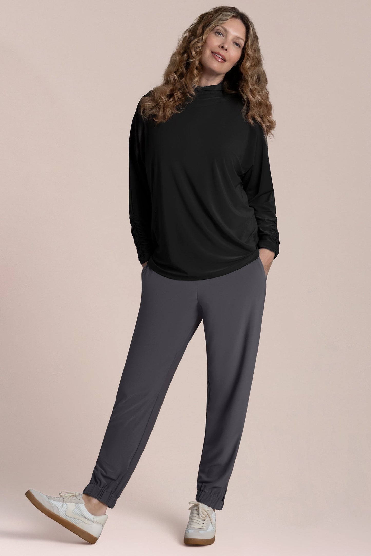 Echo Slouch Turtle Neck Top