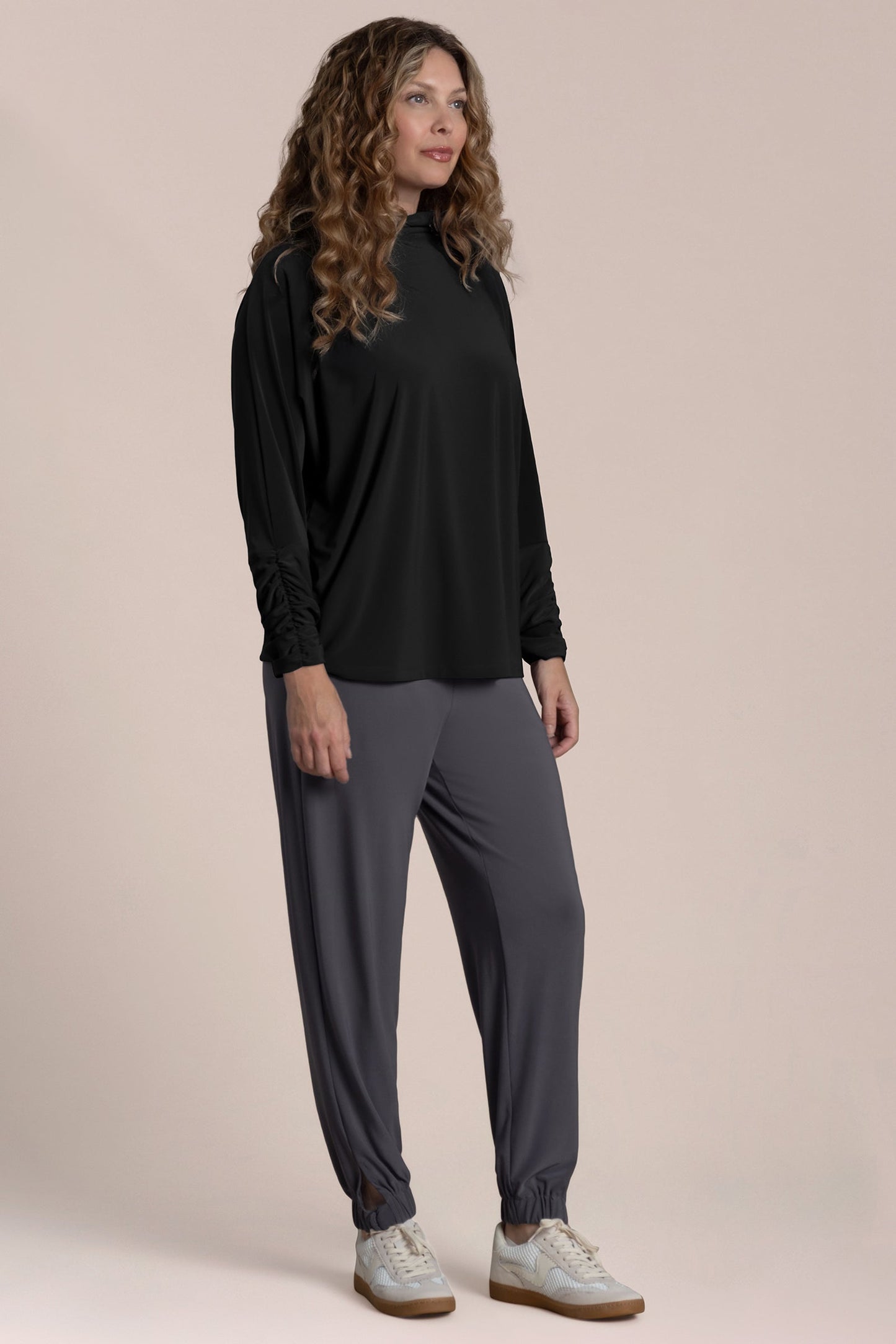 Echo Slouch Turtle Neck Top