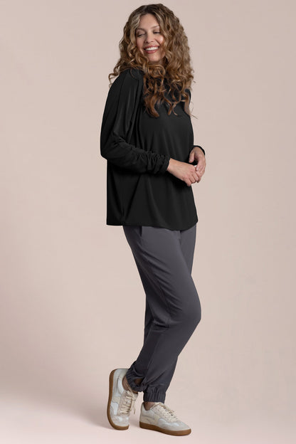 Echo Slouch Turtle Neck Top