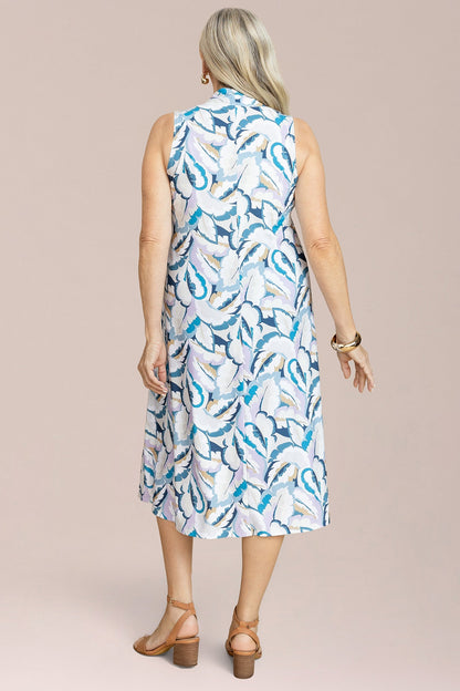 Sleeveless Deep V Dress Short