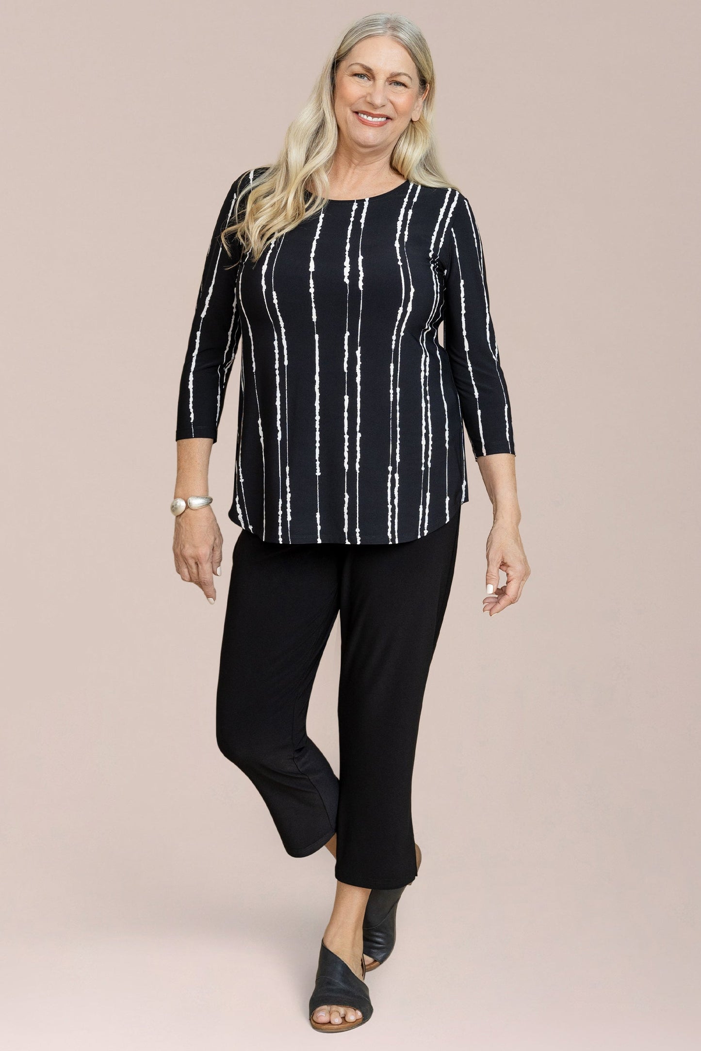 Go To Classic T Relax, 3/4 Sleeve, Print