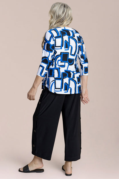 Go To Classic T Relax, 3/4 Sleeve, Print