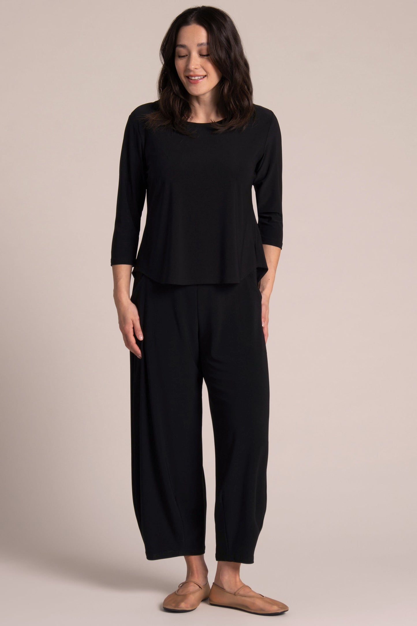 Go To Classic T Relax Short 3/4 Sleeve