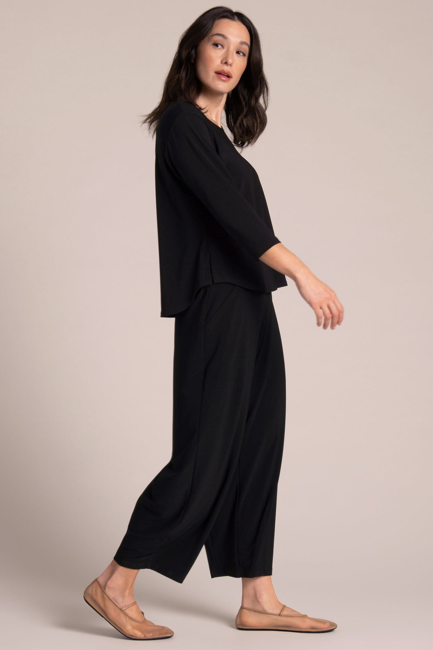 Go To Classic T Relax Short 3/4 Sleeve