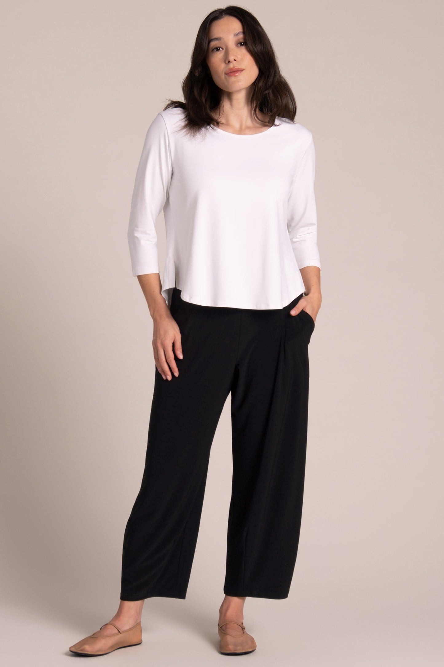 Go To Classic T Relax Short 3/4 Sleeve