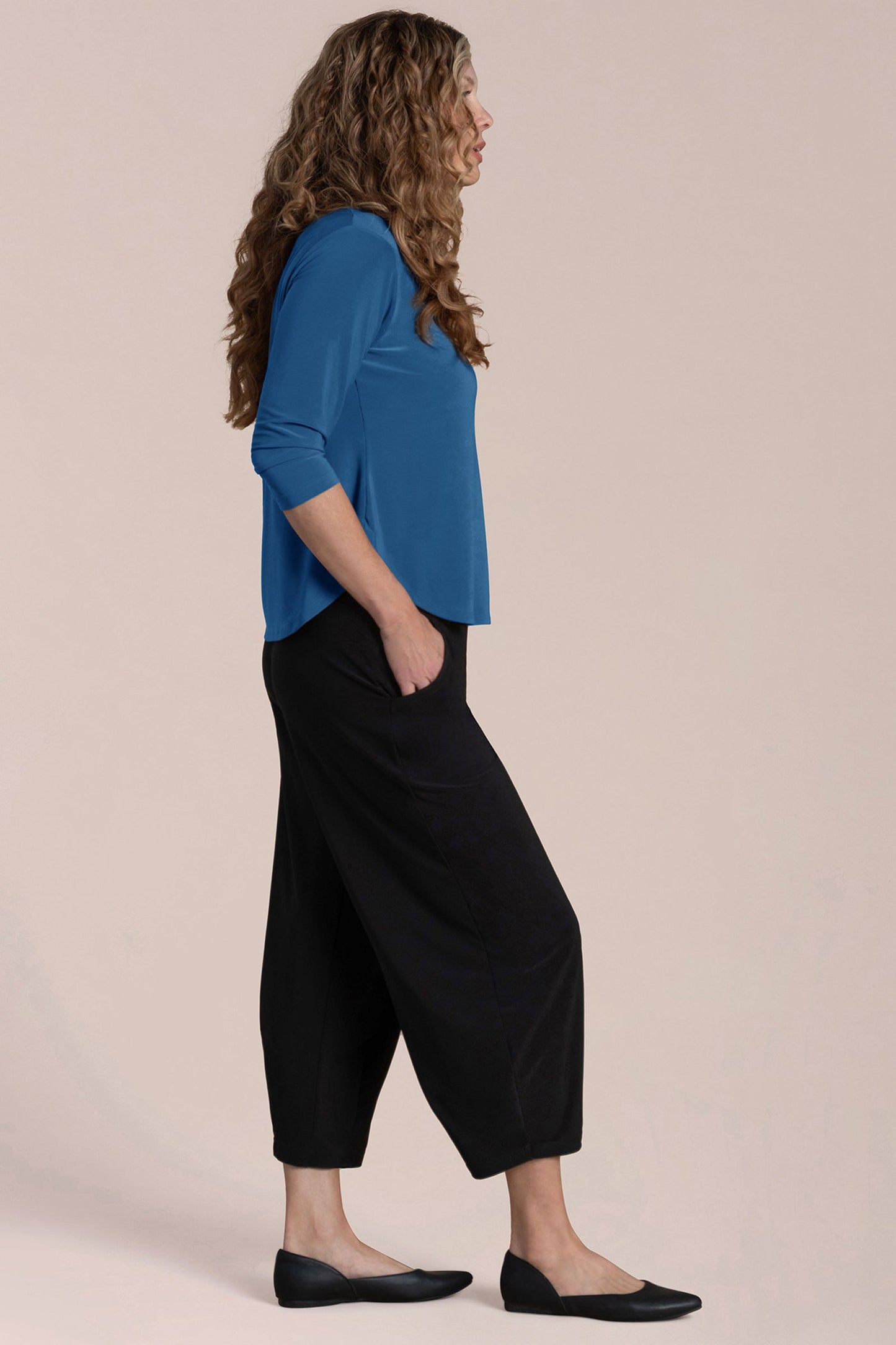 Go To Classic T Relax Short 3/4 Sleeve