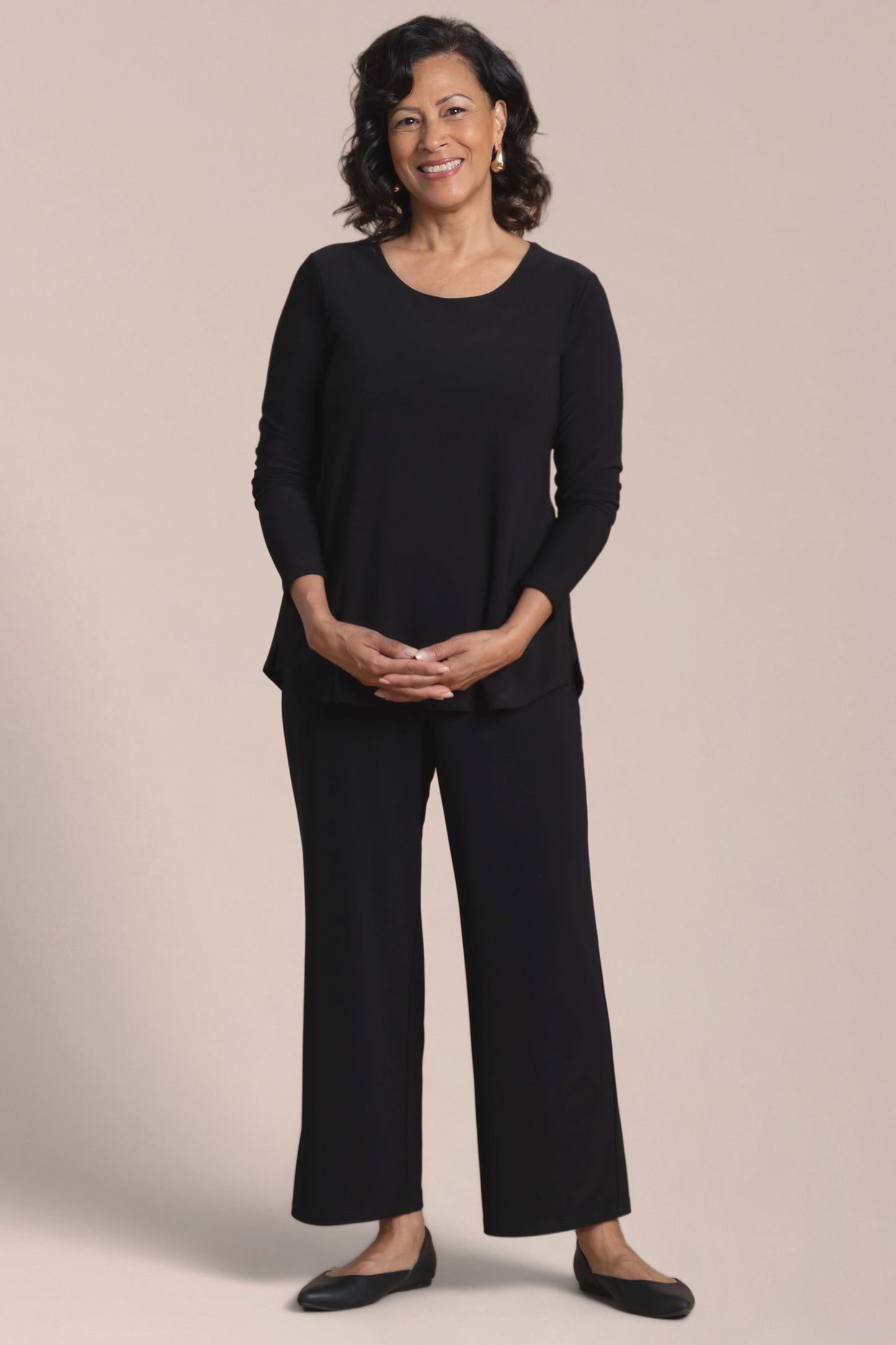 Go To Soft Round Neck Top