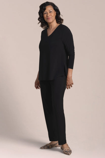 Go To Soft V-Neck Top