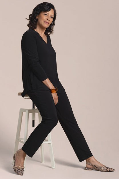 Go To Soft V-Neck Top