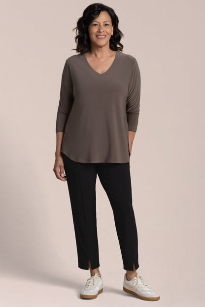 Go To Soft V-Neck Top
