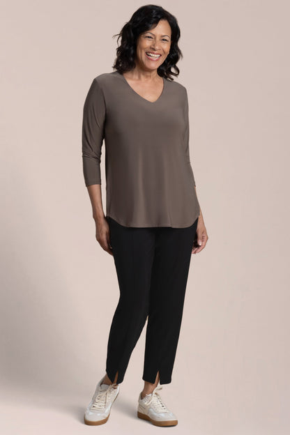 Go To Soft V-Neck Top