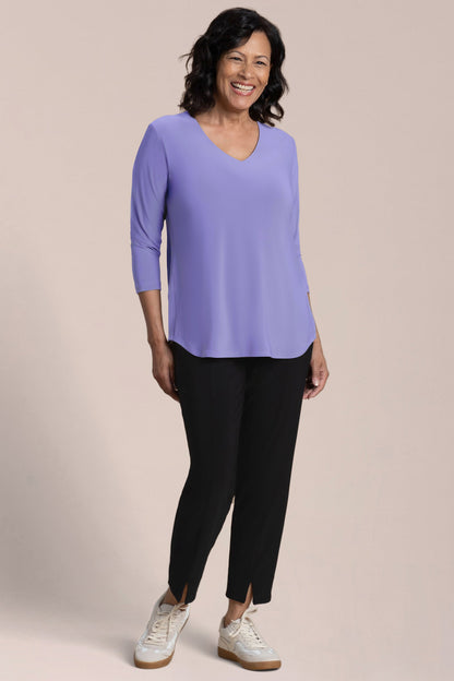 Go To Soft V-Neck Top