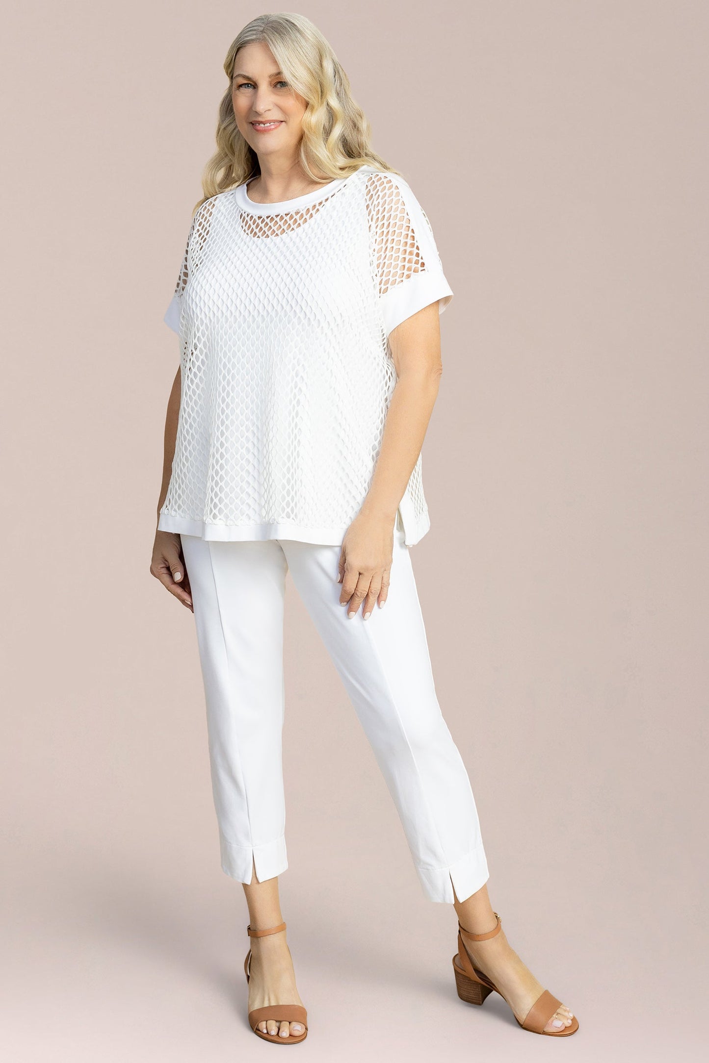 Honeycomb Boxy Top