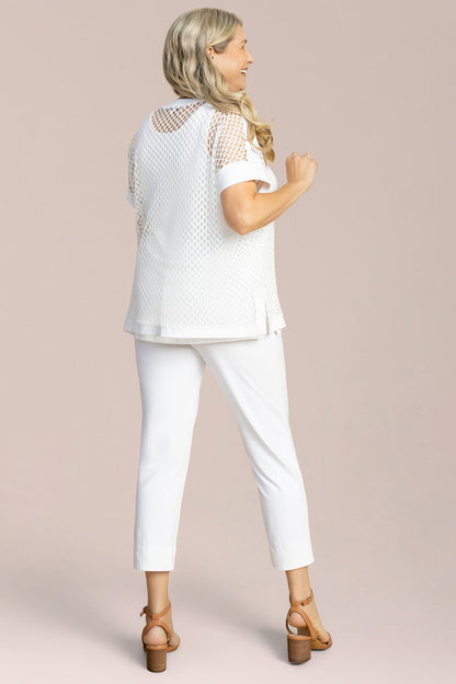 Honeycomb Boxy Top