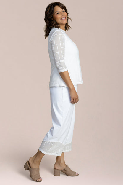 Honeycomb Mesh Everyday T, 3/4 slv