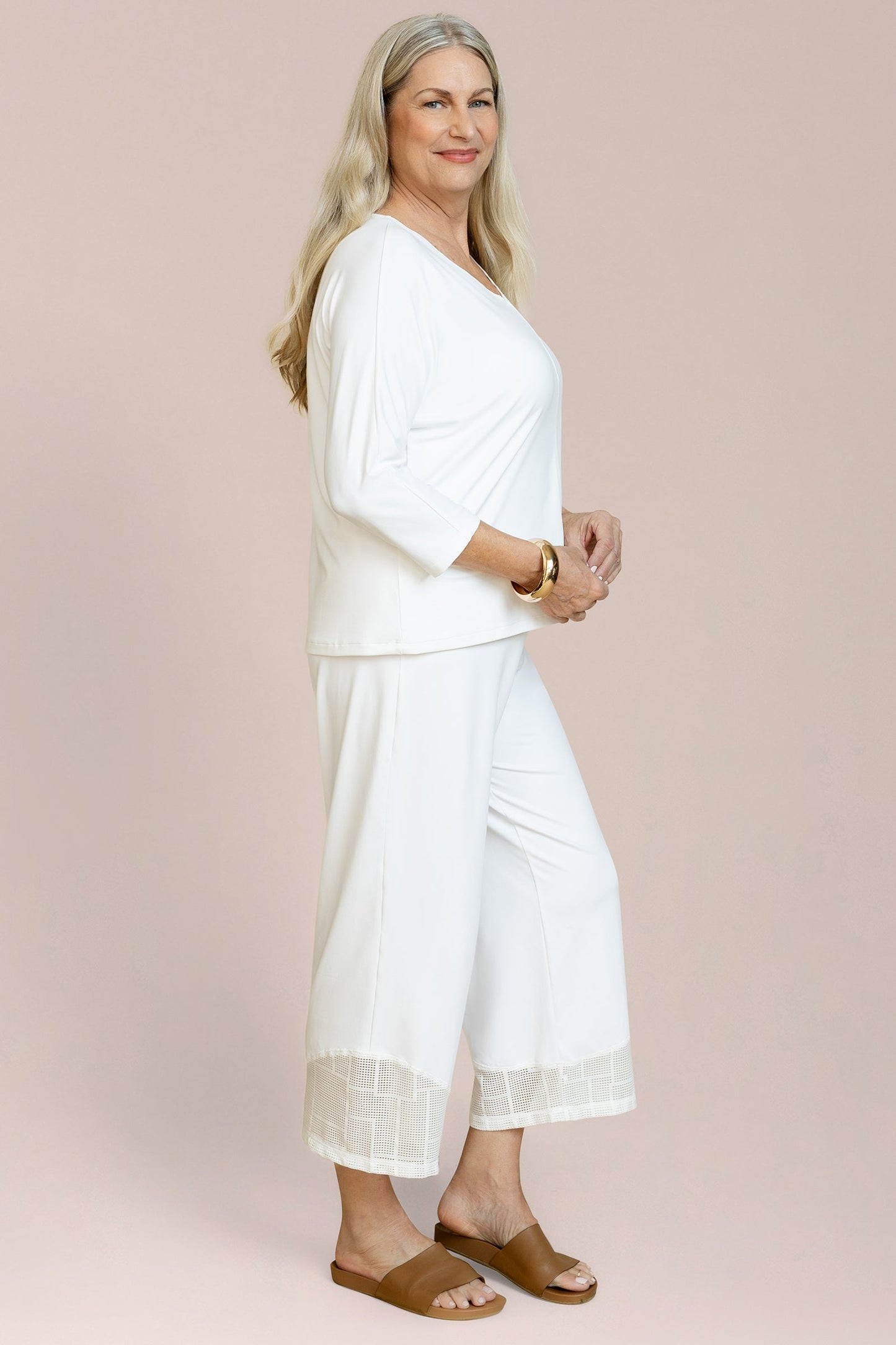 Honeycomb Mesh Mix Revel Top