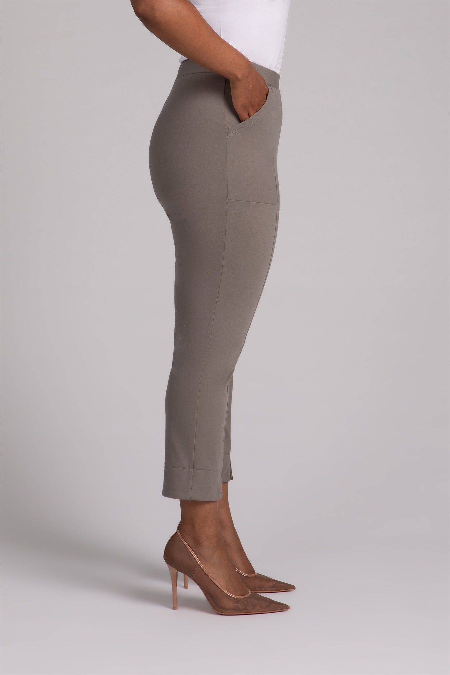 Ponte Hepburn Ankle Pant