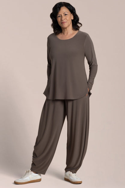 Narrow Barrel Pant Midi