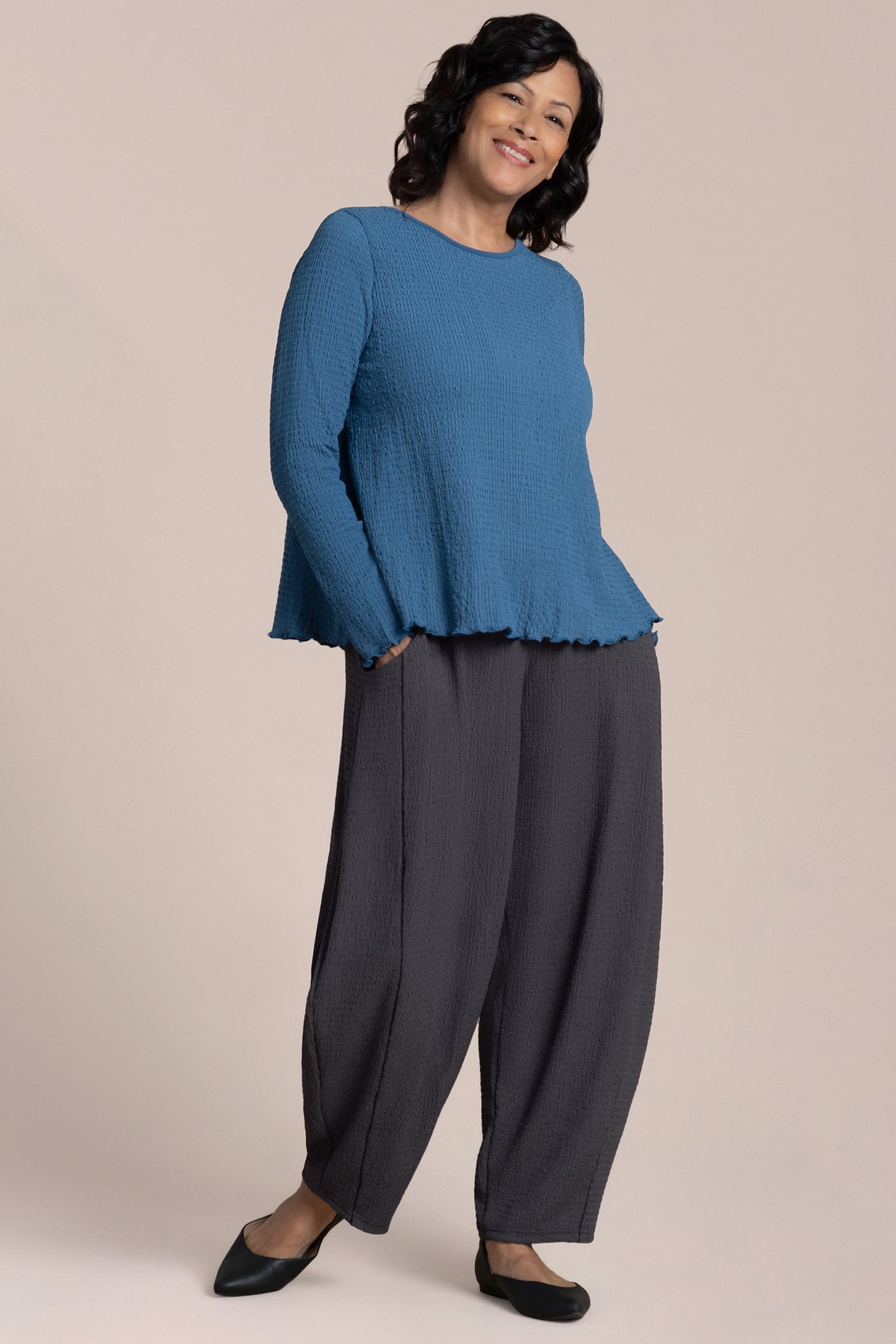 Pop Collage Narrow Barrel Pant