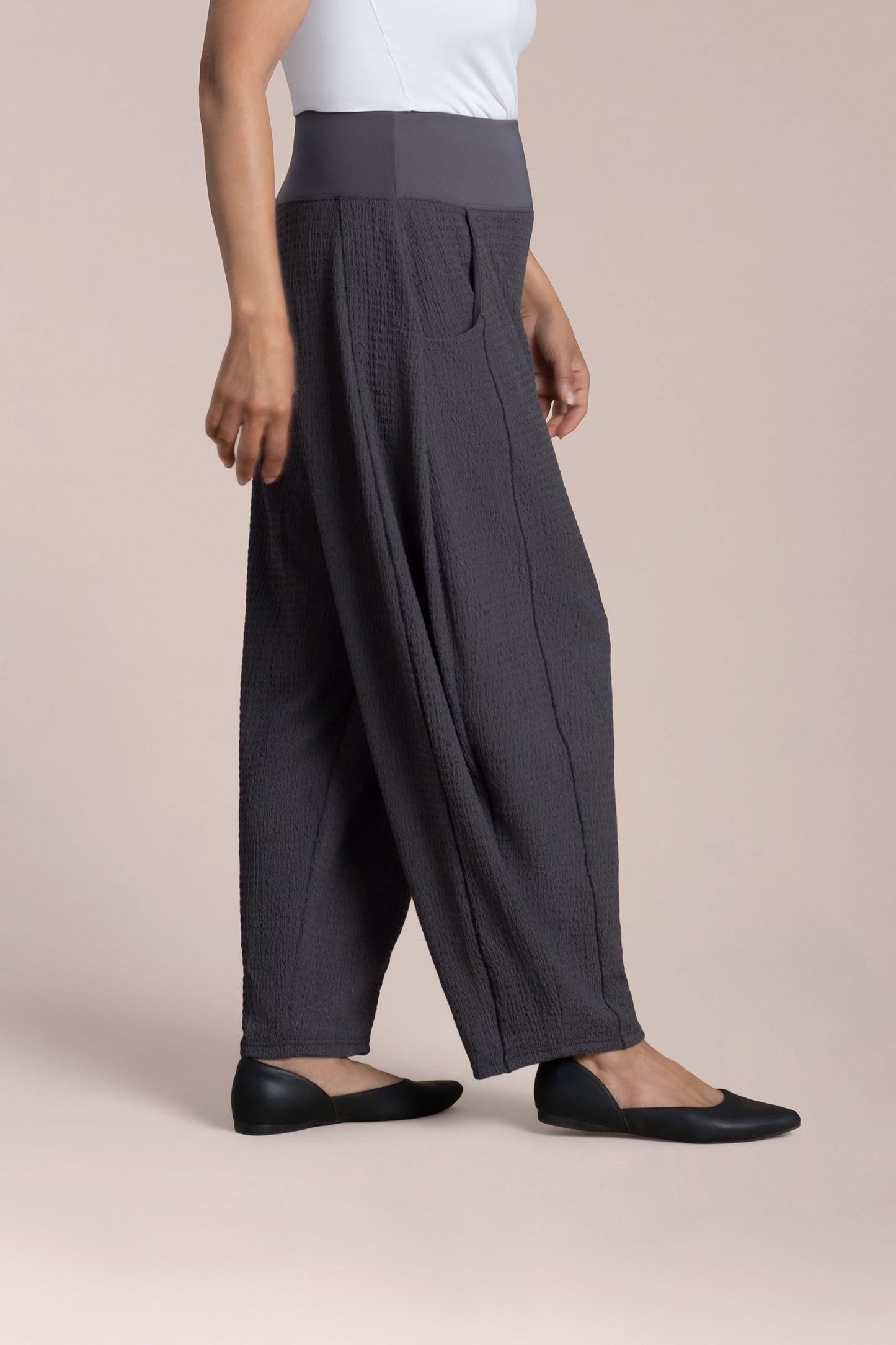 Pop Collage Narrow Barrel Pant
