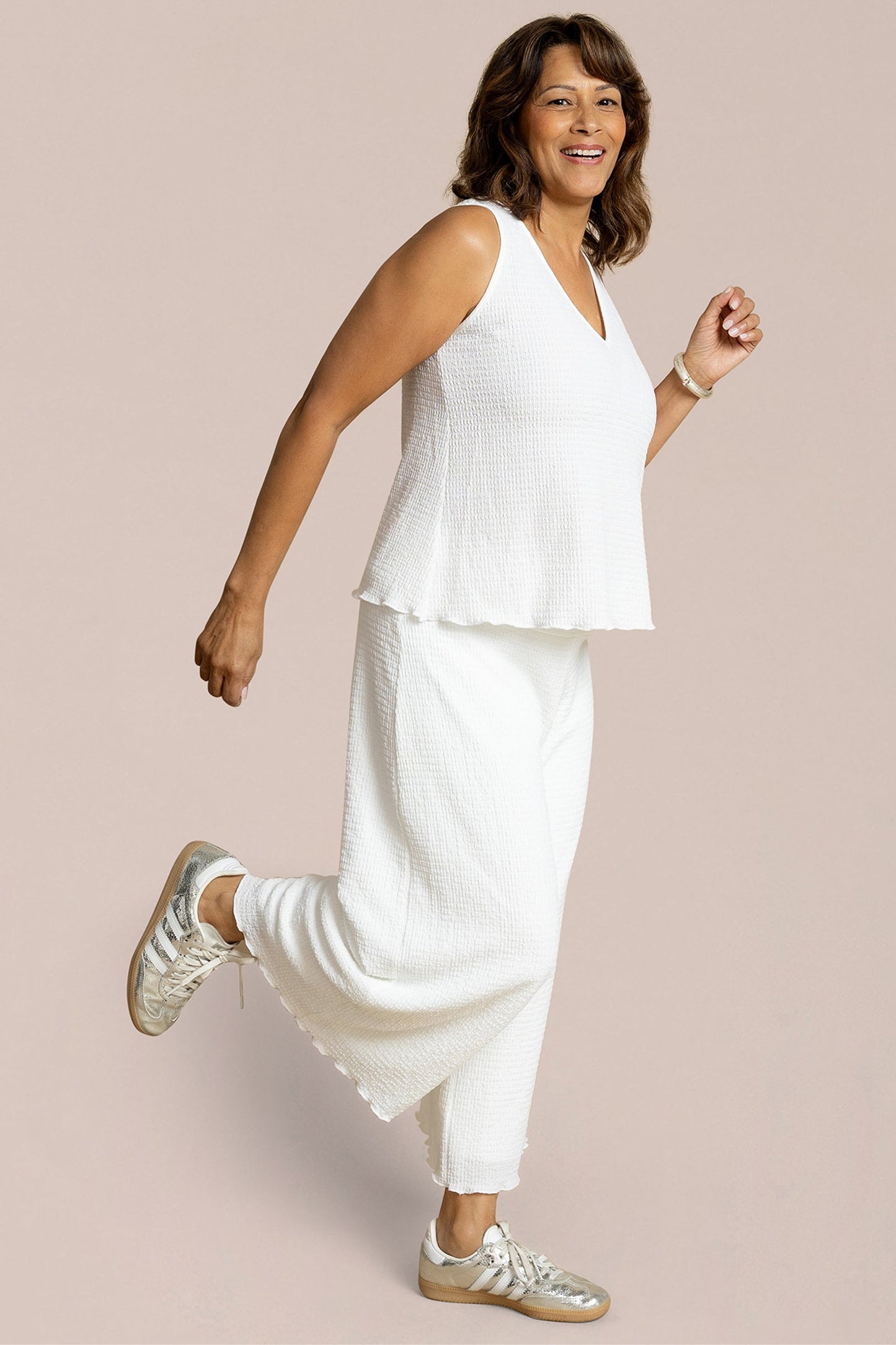 Pop Wide Capri, Lined