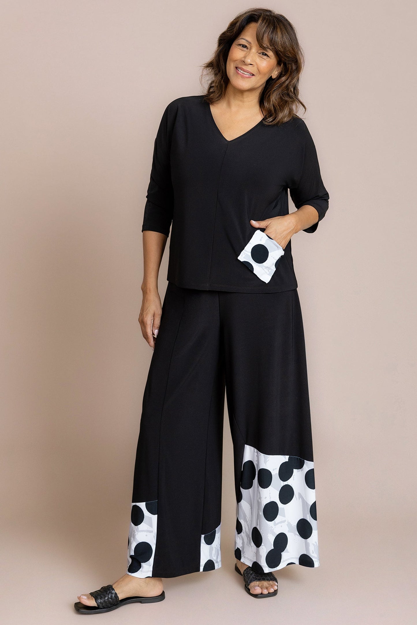 Revel Top, Print Pocket