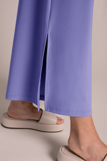 Side Slit Wide Capri
