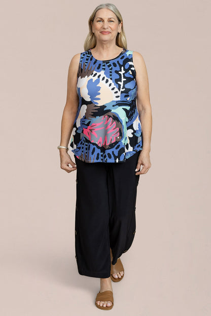 Slvless Go To Classic T Relax, Print