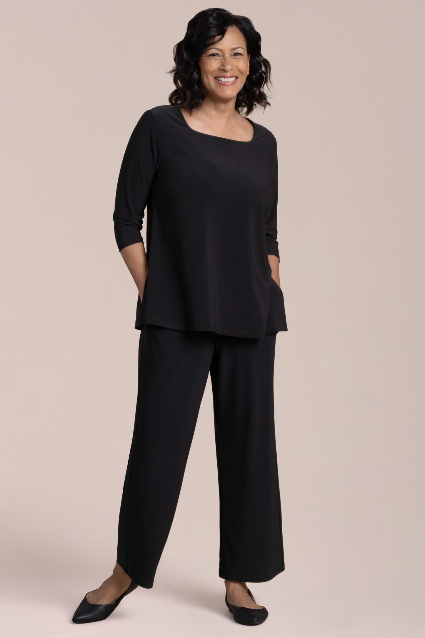 Soft Square Neck Top