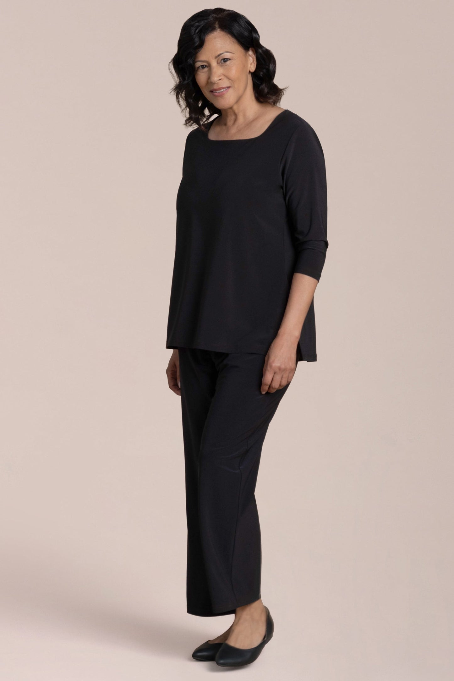 Soft Square Neck Top