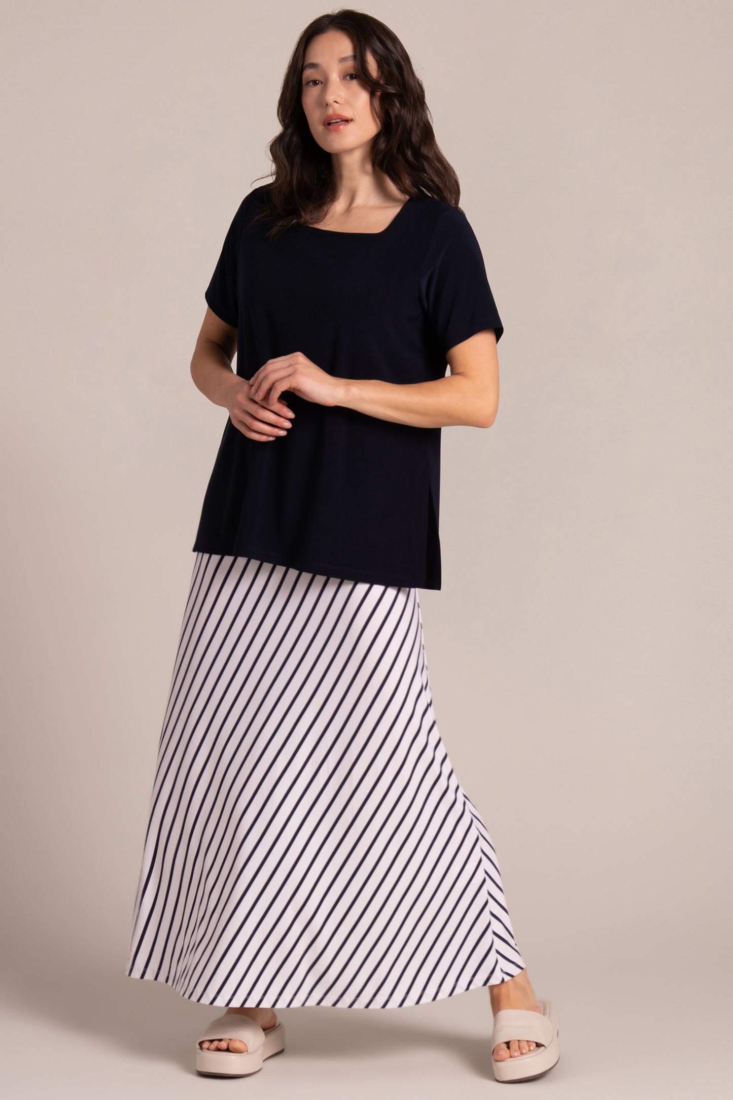 Soft Square Neck Top.