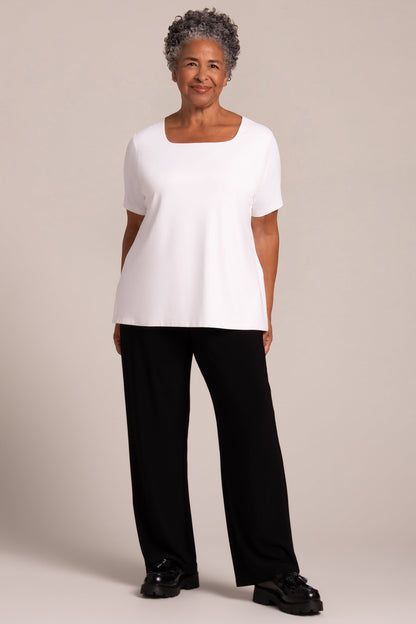 Soft Square Neck Top.