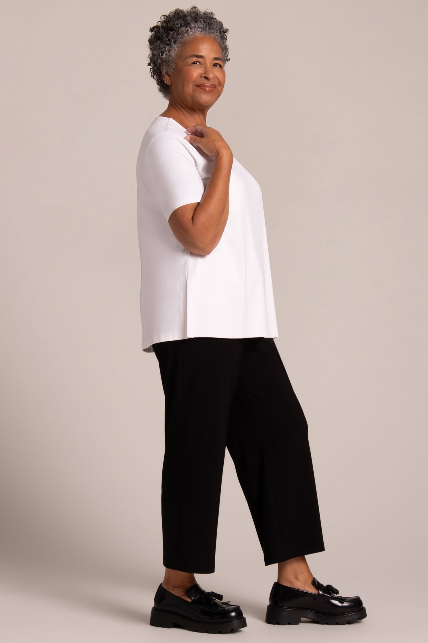 Soft Square Neck Top.