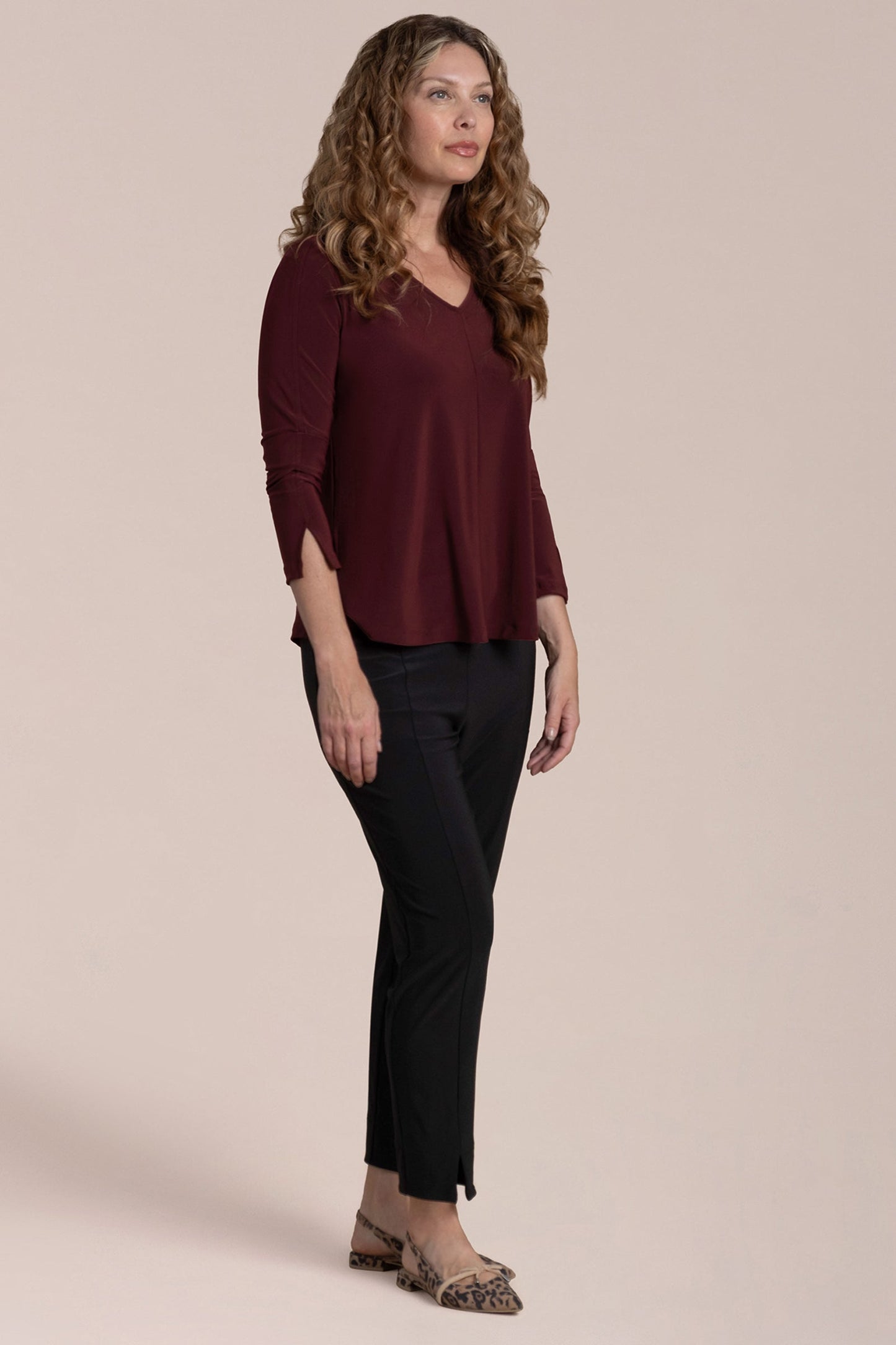 Suitable Split Sleeve Top