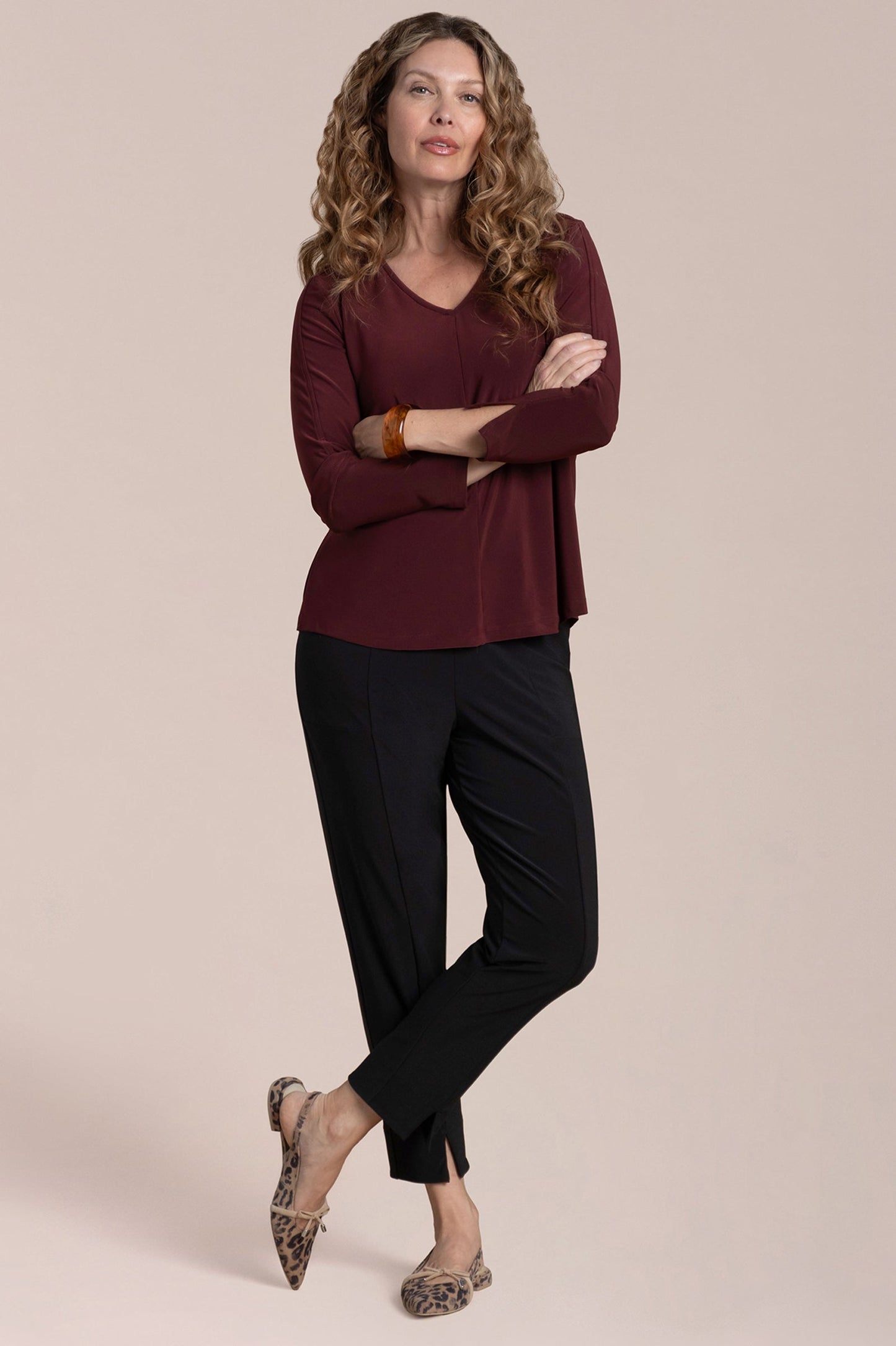 Suitable Split Sleeve Top